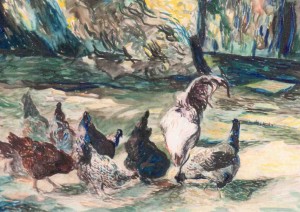 Widokówka - Kury Jerzy Połeć