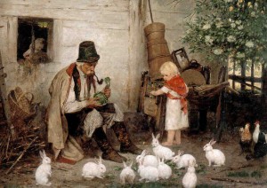 Pocztówka - Antoni Kozakiewicz,  Maciej król nad królami, 1879 r.