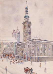Rynek w Lesznie, 1938 r