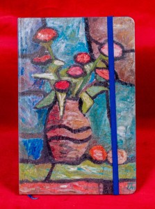 Notes - Kwiaty w wazonie